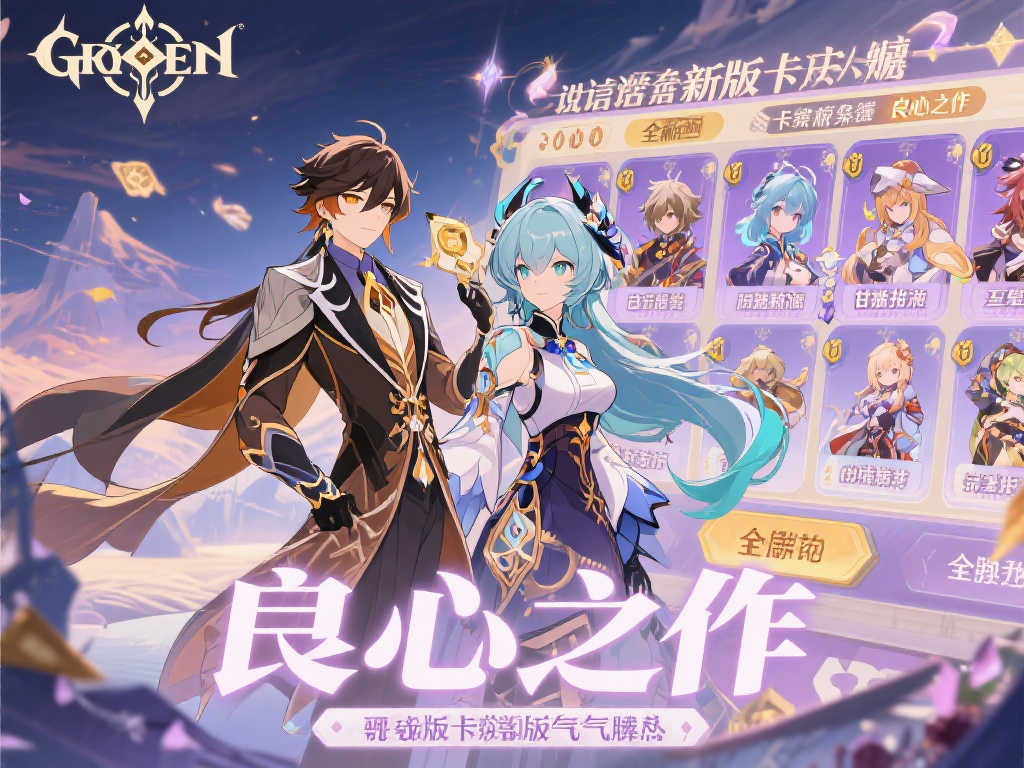 《原神》新版本卡池诚意满满！限定角色齐聚，抽到爽！